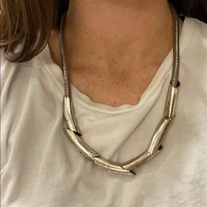 Edgey shell necklace